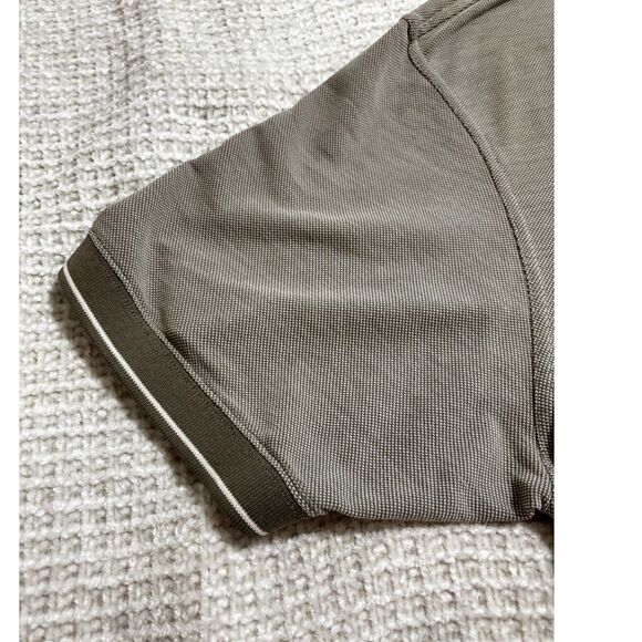 Grand Slam Polo Shirt XL Gray Short Sleeve Cotton Pocket Classic Golf Casual - Picture 9 of 9